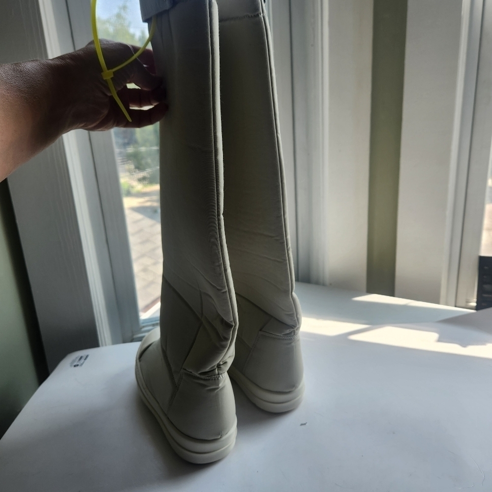 Rick Owens DRKSHDW Elephant style boots size 35.5 BNWOB - Picture 8 of 11